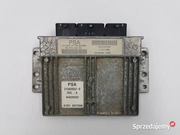 Sterownik Silnika Citroen Berlingo 14 9655663080 mazowieckie