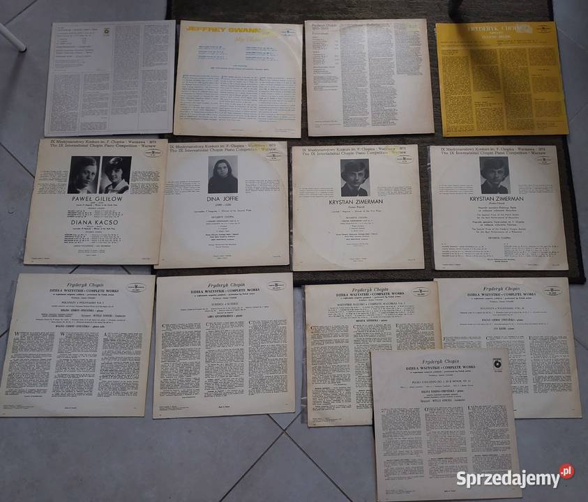 35 Płyty winylowe 13 Chopin Dzieła wszystkie
