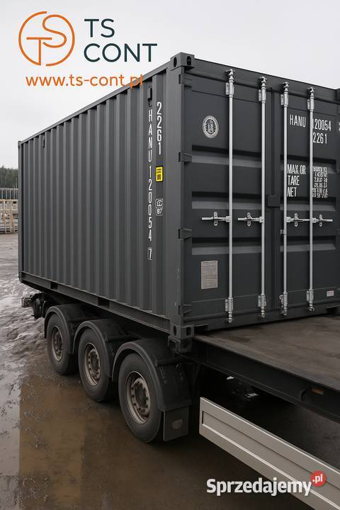 Kontener morski magazynowy budowlany 20 DV OW 6m