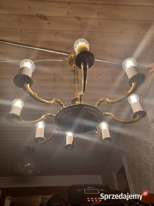 piękny żyrandol Szczecinek