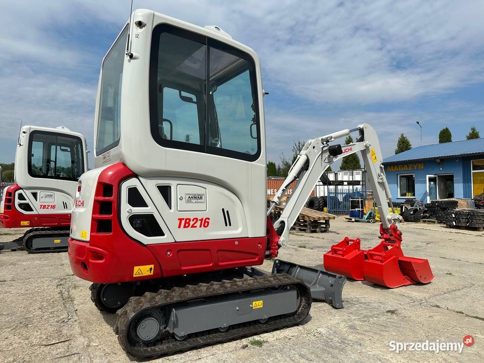 Nowa japońska minikoparka Takeuchi TB 216 Rok produkcji 2025 Gorlice