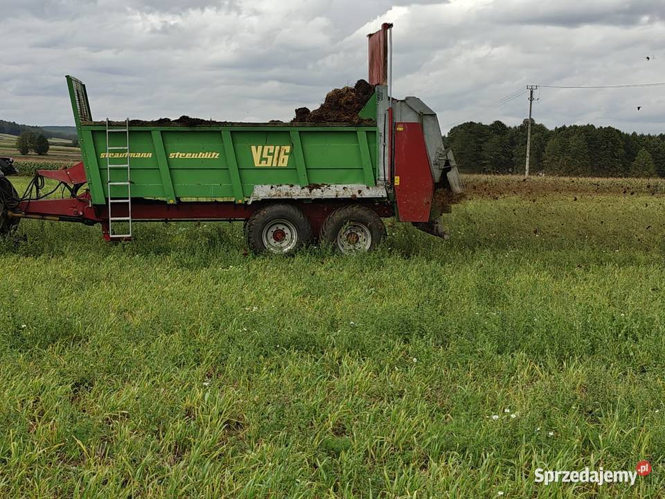 Rozrzutnik obornika Strautmann VS16 Kuczbork-Osada sprzedam