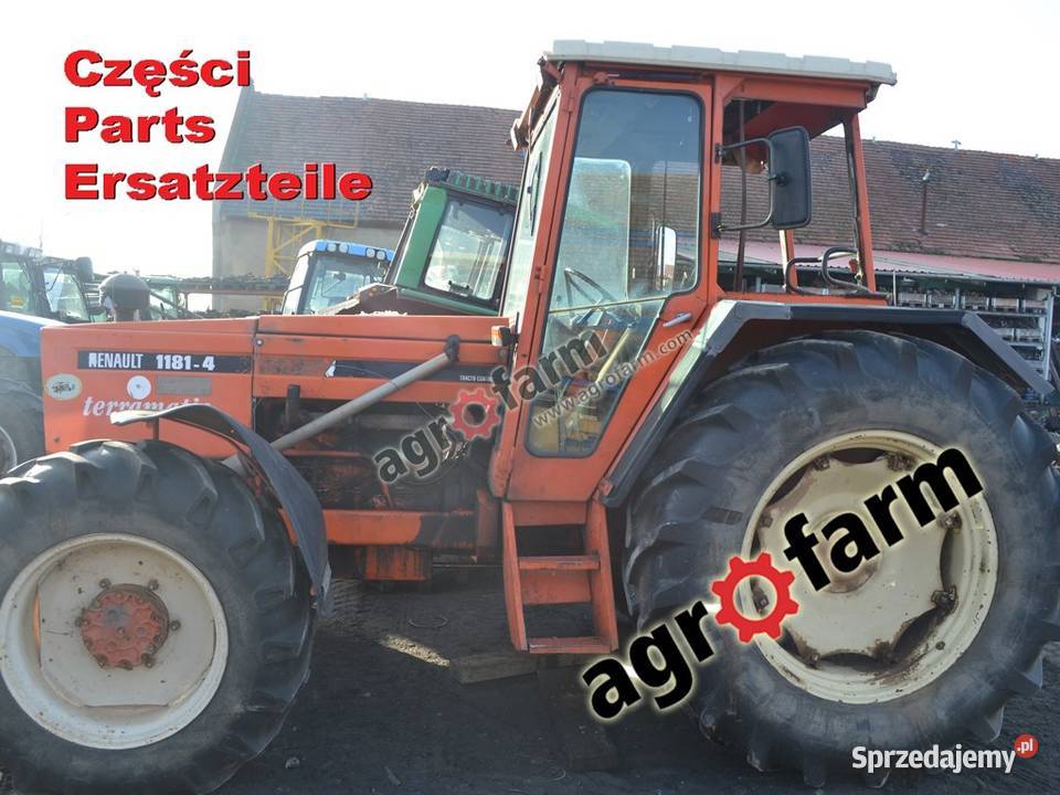 Renault 11814 części skrzynia biegów silnik oś Byków