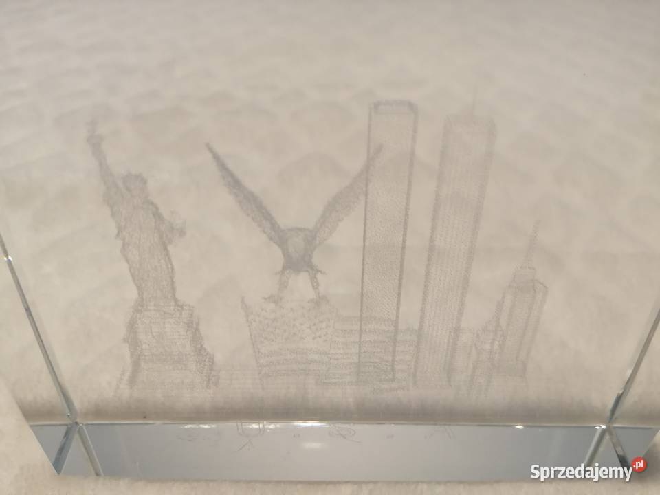 USA Statua wolności Orzeł amerykański WTC 3D śląskie Czeladź
