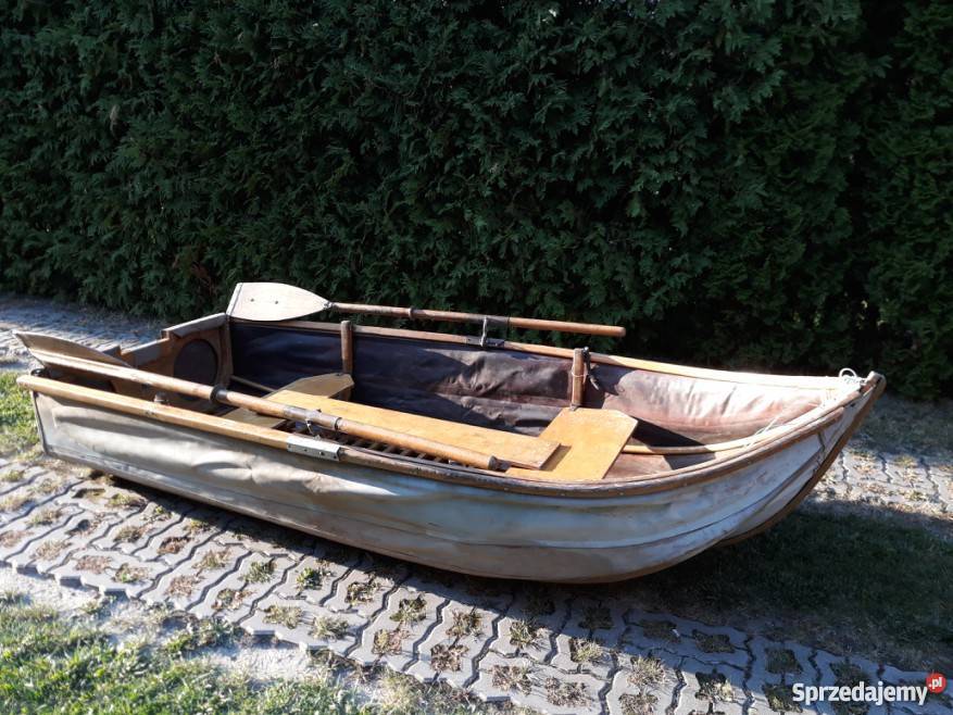 Łódka retro STYNKA Pływanie lubelskie Włodawa