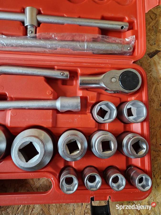 ZESTAW KLUCZY NASADOWYCH 26el 34 2165 6kąt Klucze wielkopolskie Głogowa