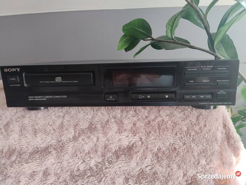 Odtwarzacz CD Sony cdp 209 podkarpackie Trzebuska