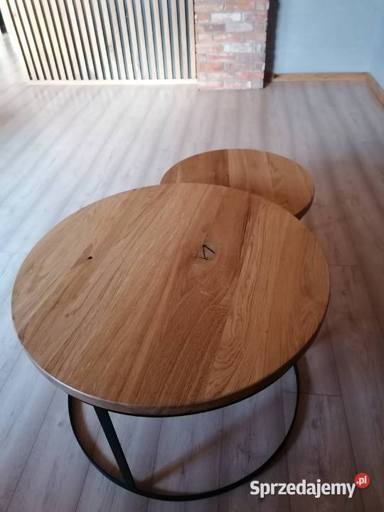 Stolik kawowy okrągły