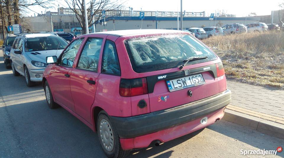 SEAT IBIZA II 1995 14 benzyna gaz benzyna+LPG Świdnik sprzedam