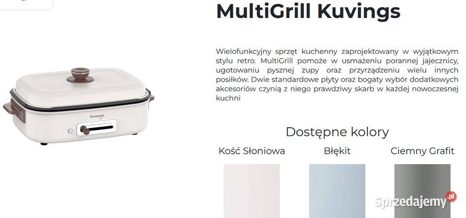 KUVINGS MultiGrill grill wielofunkcyjny wielkopolskie