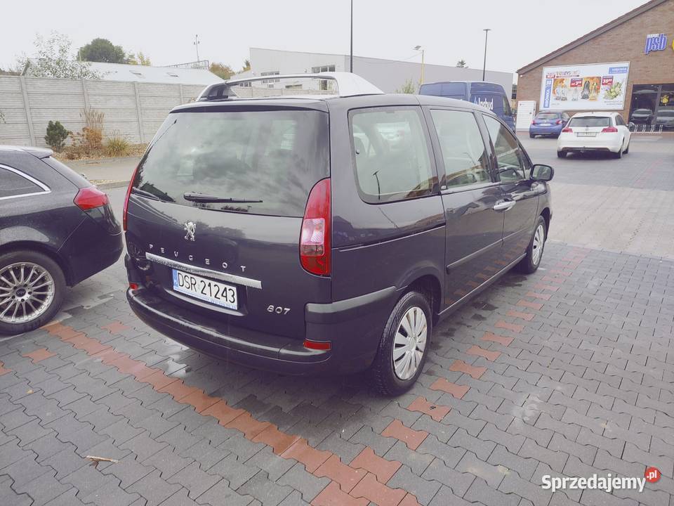 Peugeot 807 siedmio osobowy 2005 2000cm3 Środa Śląska sprzedam