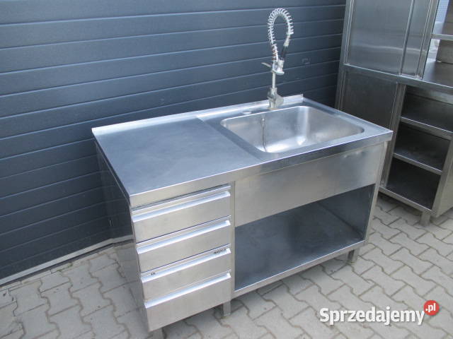 Zlew Gastronomiczny 1 Komorowy Z Półką 4 Gastronomia Ostrów Wielkopolski