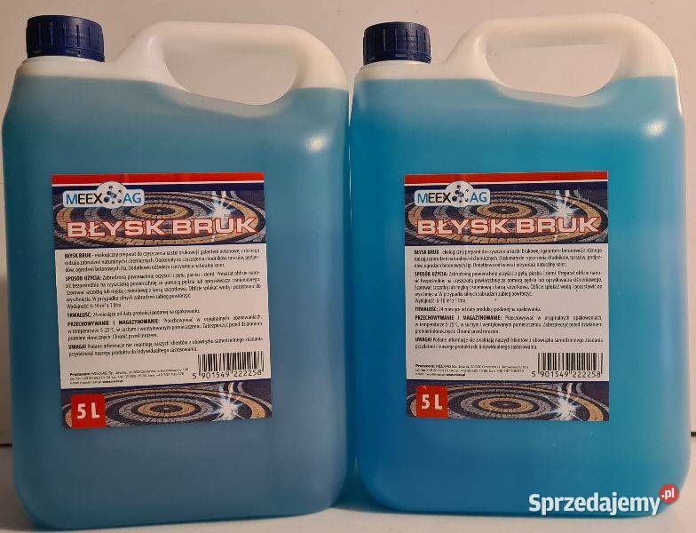 Preparat do mycia czyszczenia kostki brukowej Gdynia