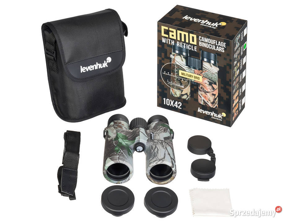Lornetka Levenhuk Camo 10x42 z celownikiem Warszawa
