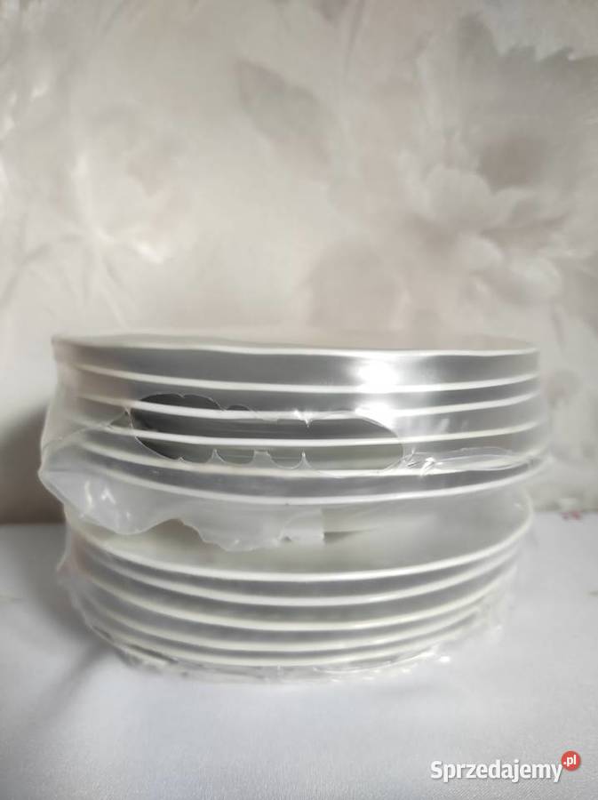 TTalerze deserowe Nowe porcelana Włocławek 612 Białystok
