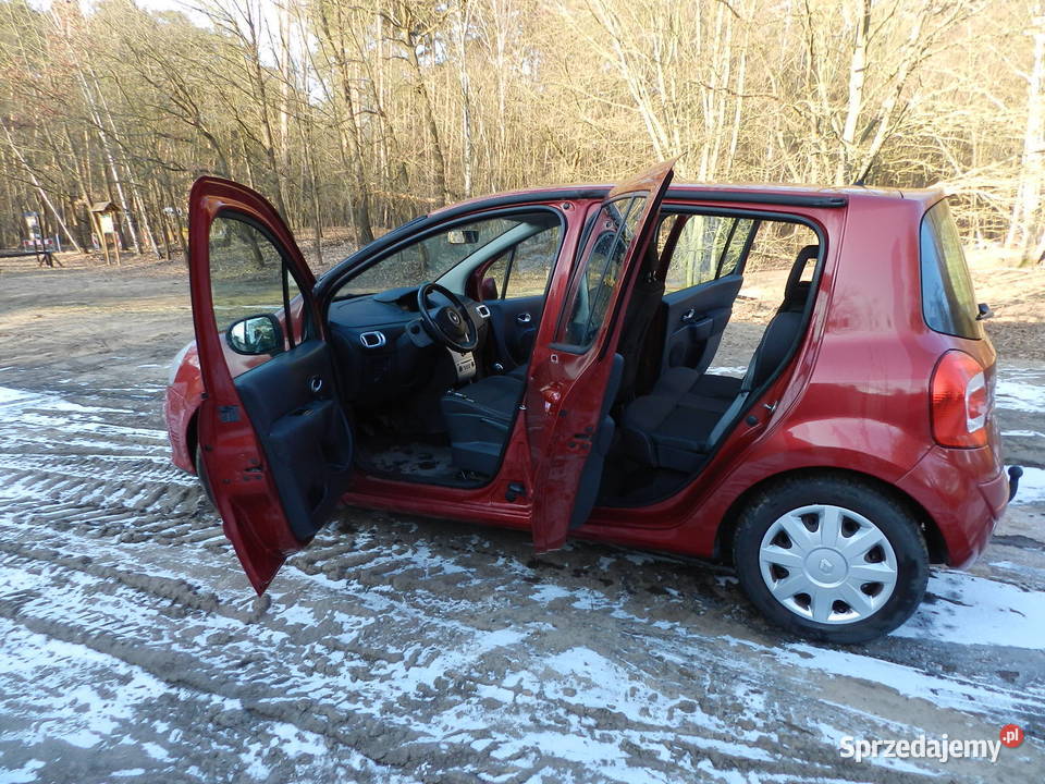 Renault Modus ekonomiczny zadbany SERWISOWANY elektryczne lusterka wielkopolskie Puszczykowo