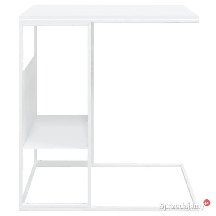 Stolik boczny biały 55x36x595 materiał Warszawa
