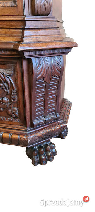 WSPANIAŁA WITRYNA BIBLIOTEKA NEORENESANSOWA Szczecin sprzedam