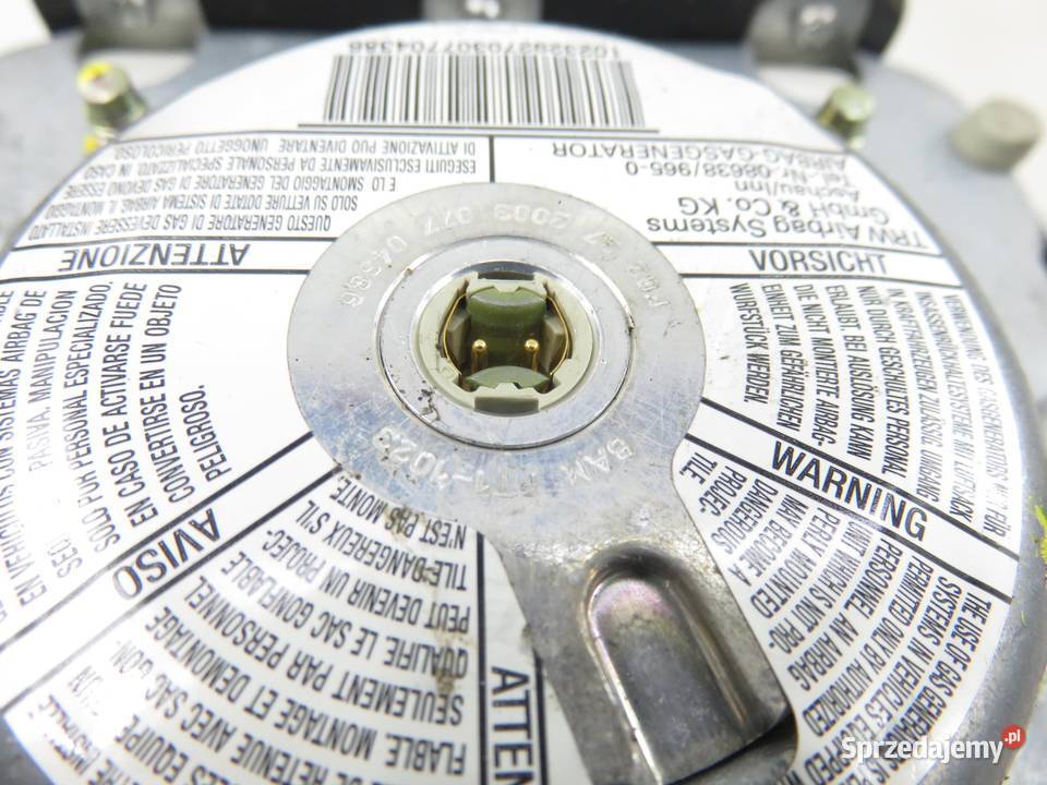 PODUSZKA KIEROWCY VW PASSAT B5 FL sedan 3B3