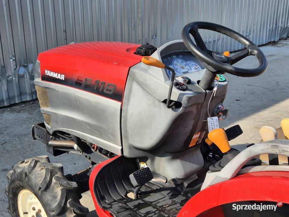 Traktorek traktor YANMAR EF118D 18 44 Yanmar Małuszyn