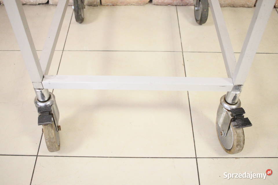 Wózek kuchenny mocny wysoki z regulacją sprzedam