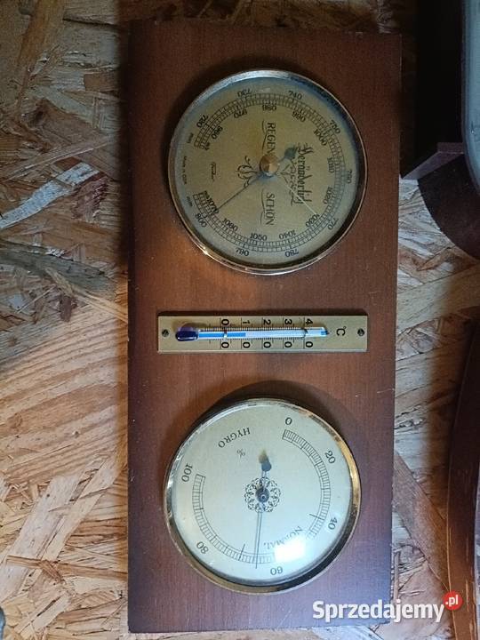 Barometr barometry PRL DDR Wrocław sprzedam