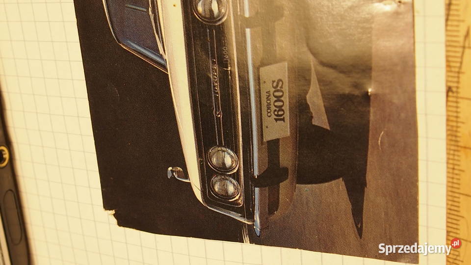 Toyota reprodukcja fot12 x 8 TOYOPET CORONA Pozostałe Tychy