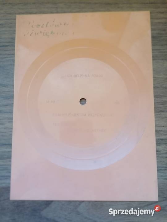 Płyta winylowa pocztówka dźwiękowa The Beatles łódzkie sprzedam