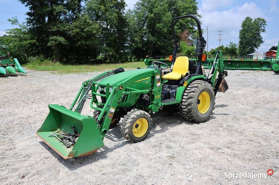 Traktor ogrodowy John deere 2520 tur koparka i Tarnowo