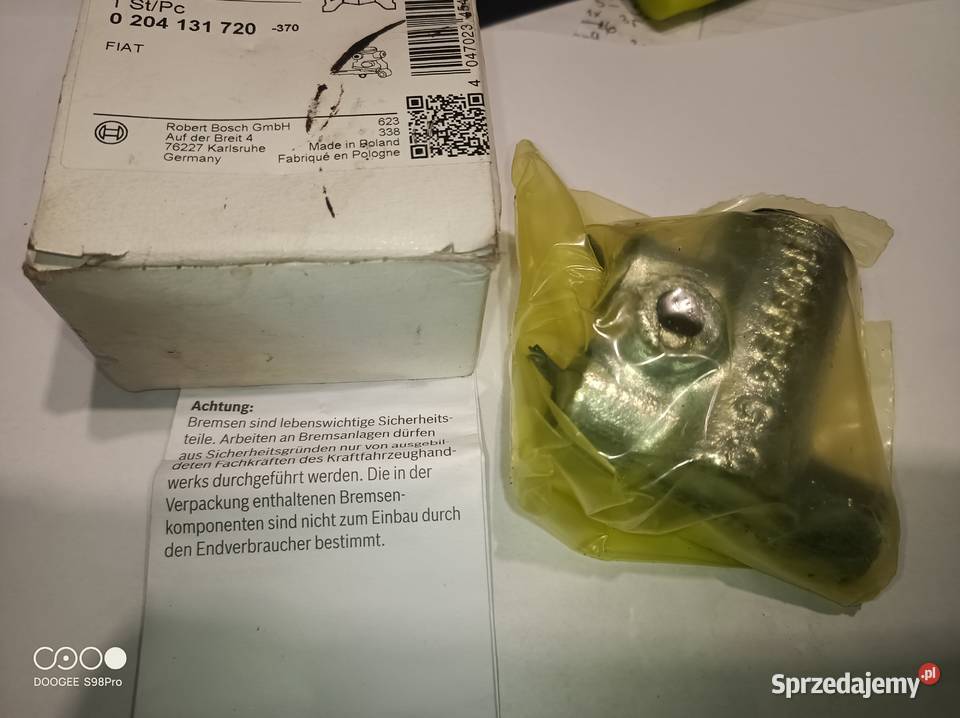 Nowy Korektor siły hamowania Bosch Nysa