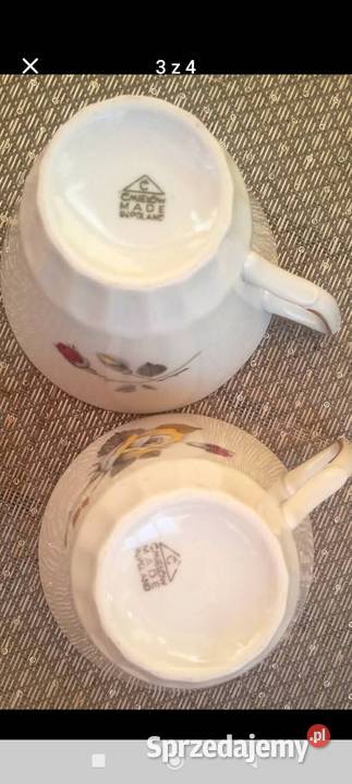 Ćmielów filiżanki Porcelana i szkło Warszawa
