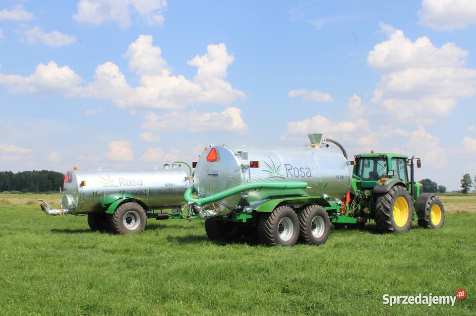 Wóz asenizacyjny 3000L do 30 000L ROSA beczkowóz Jasło