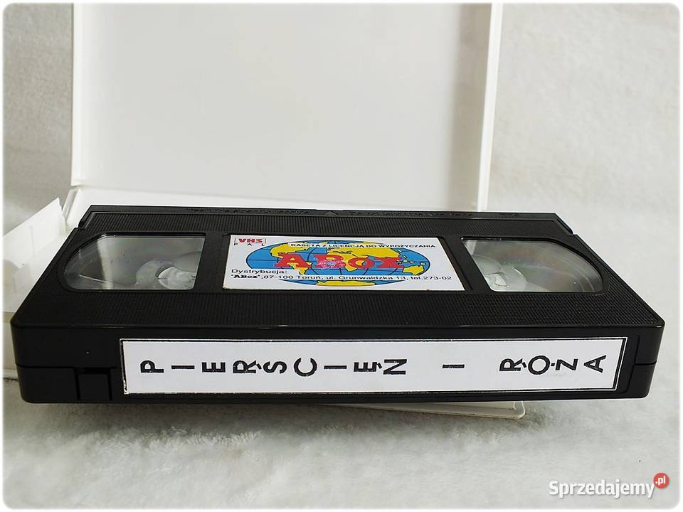 Kaseta VHS Pierścień i Róża Polski Film na Video lubuskie Żary