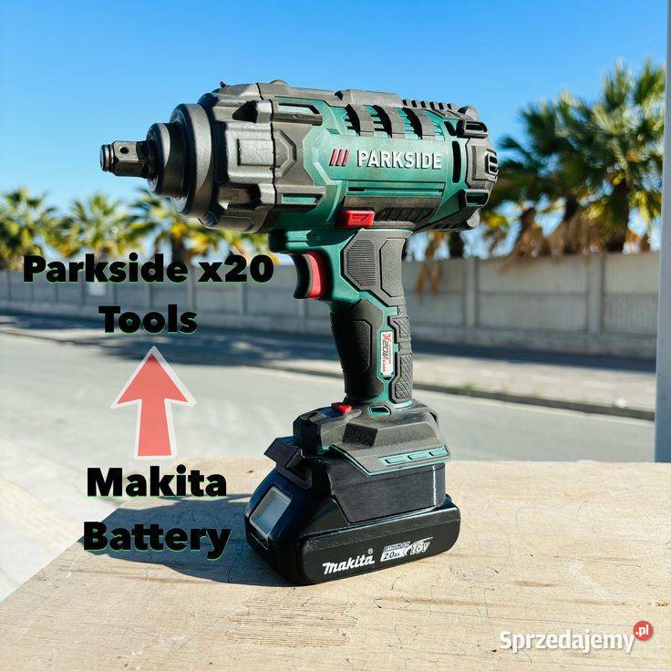 Adapter z bateri makity do Parkside Witaminy i minerały Chorzów