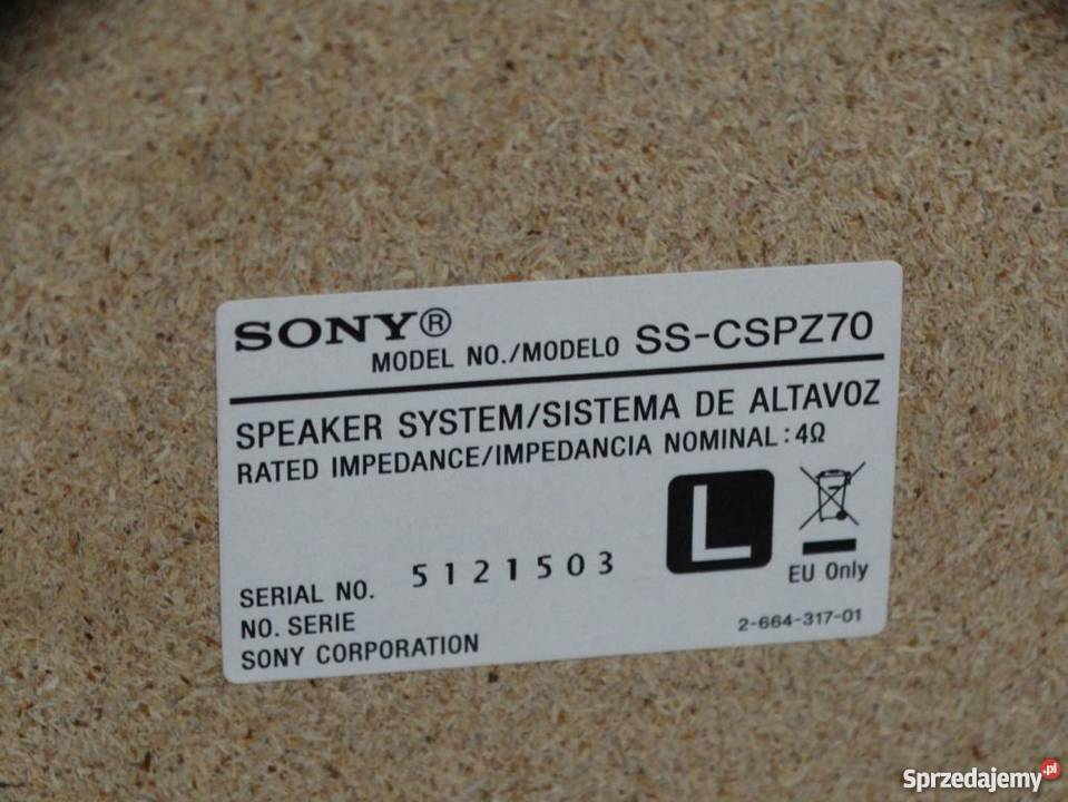 Monitory Sony SSCPX1 piękne i sprawne WYSYŁKA Audio Jasło sprzedam
