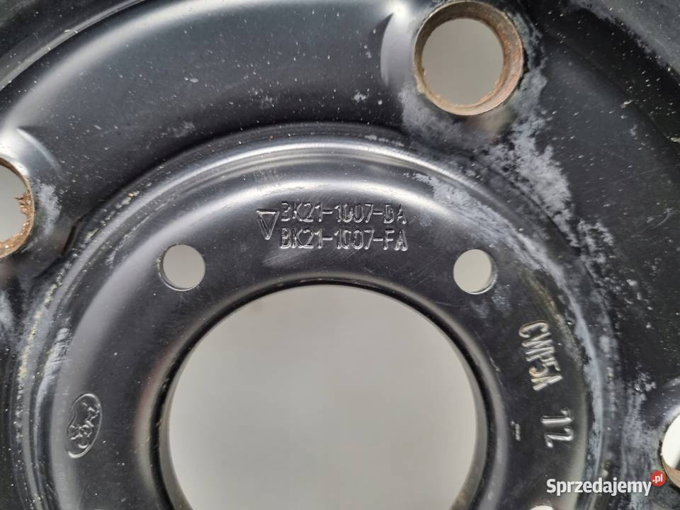 KOŁO ZAPASOWE Ford Transit Custom felga 21565 Rudka