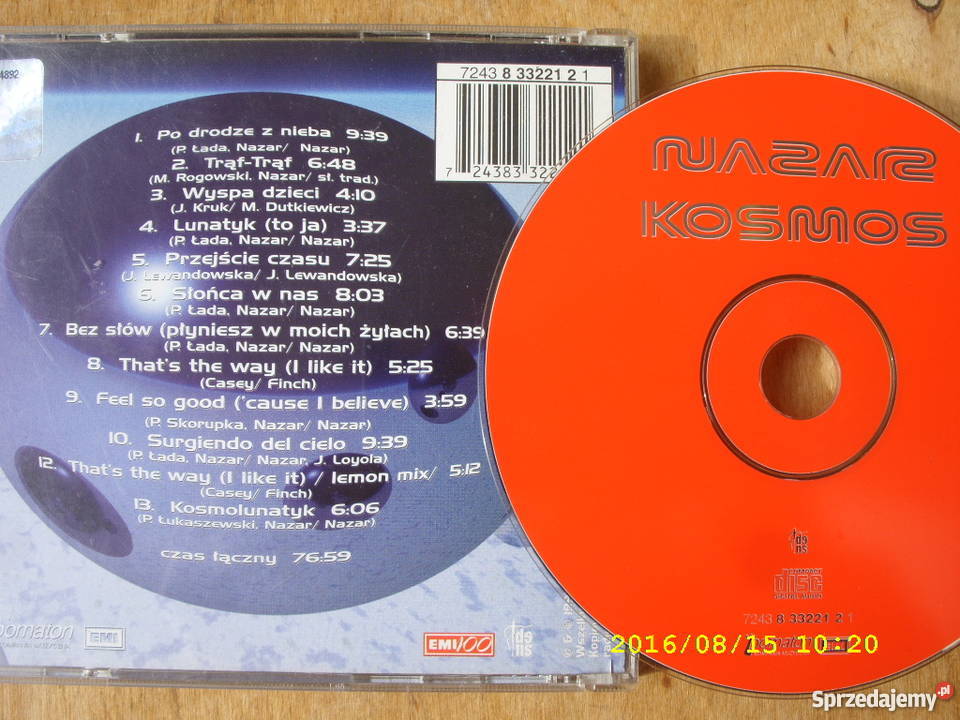 CD rock NAZAR 2 plyty CD dolnośląskie Wołów