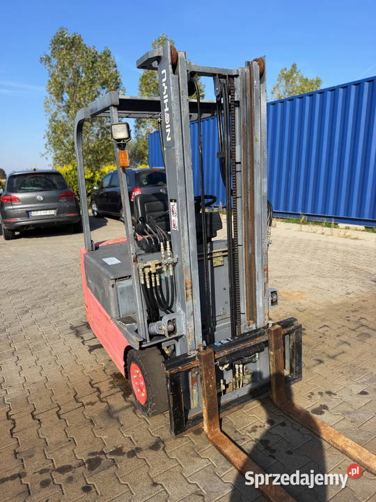wózek widłowy elektryczny NICHIYU FBT16 1600 łódzkie sprzedam