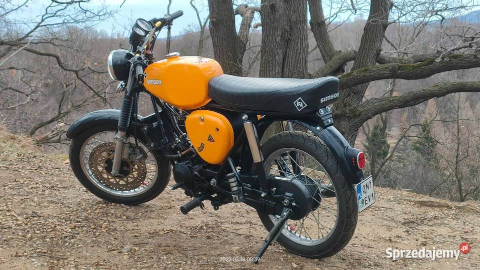 Simson S51 z silnikiem AM6 75ccm 1100km Głuchołazy sprzedam