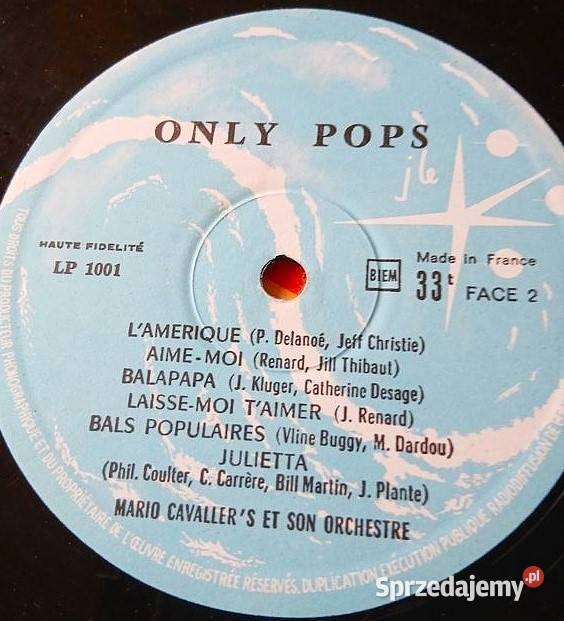 Only Pops Crawford płyta winylowa z lat 70 tych kujawsko-pomorskie Chełmno