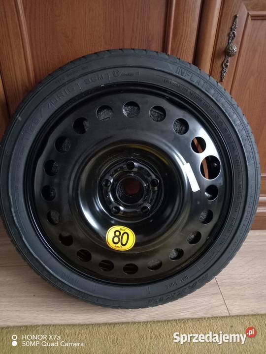 Koło dojazdowe Maxxis 16 5x105 z zestawem Koła Kielce sprzedam
