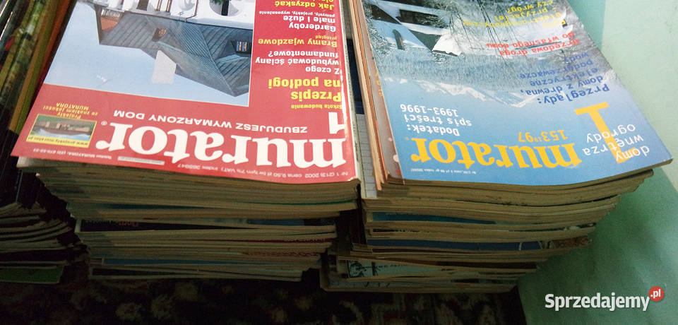 Czasopismo Murator miesięcznik archiwum kolekcja