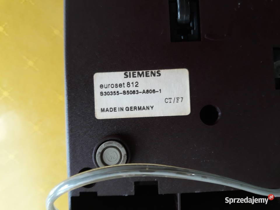 Telefon stacjonarny marki SIEMENS typ Euroset Pruszków sprzedam