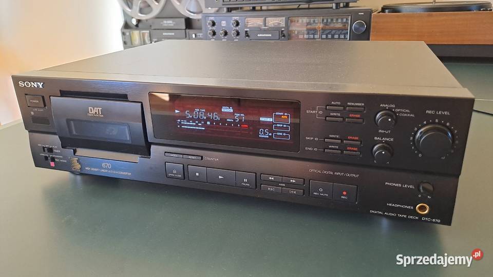 Magnetofon cyfrowy DAT Sony DTC790 podlaskie