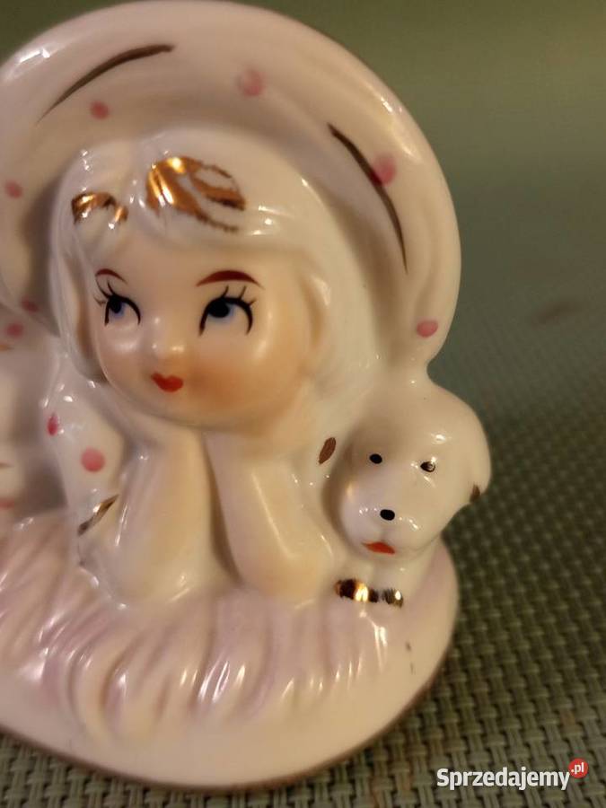 Vintage Zabytkowa Japońska figurka dziewczynki z Warszawa sprzedam