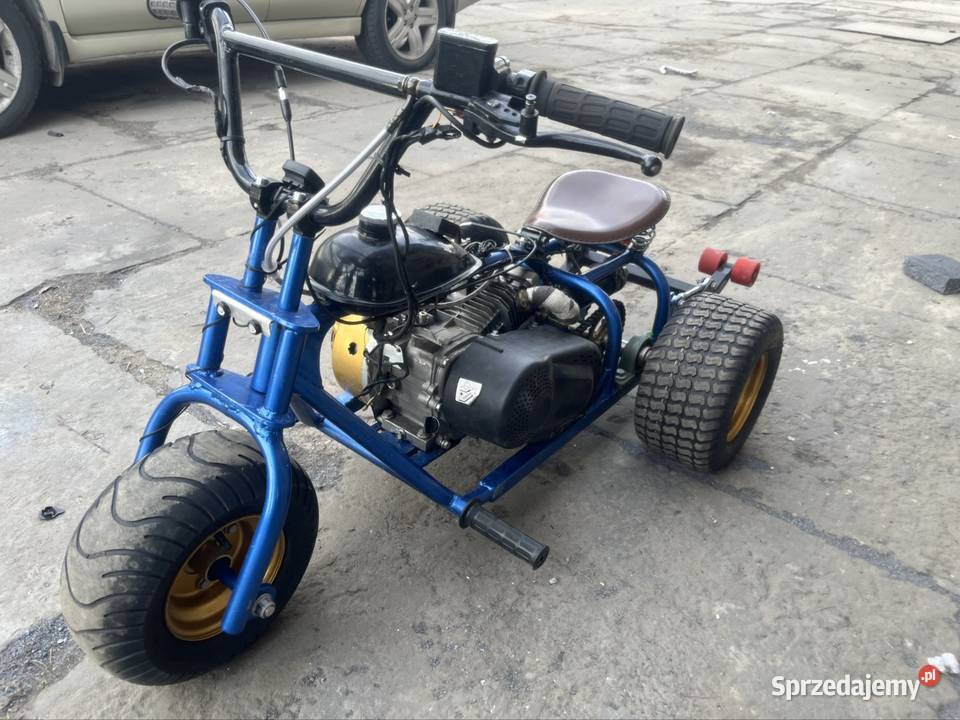 Trajka z silnikiem 196cc 15km Zabagnie