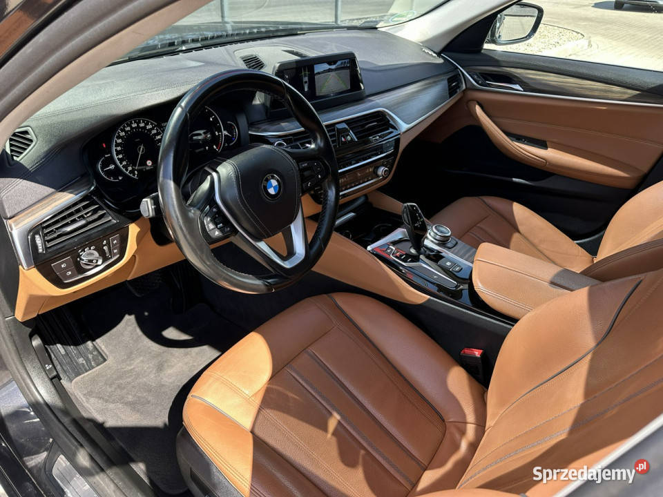 BMW 520 Full LED Elklapa Skóra Asystent Kamera światła przeciwmgielne opolskie Kąty Opolskie