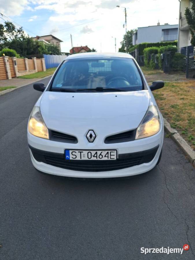 renault clio 2008 15 d van klimatyzacja Sieradz