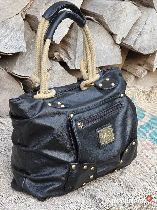 Torebka Dolce Gabbana do Ręki Stan Idealny czarny Warszawa