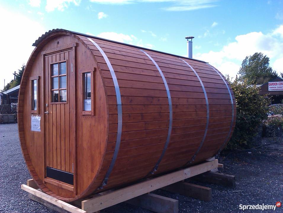 Sauna Ogrodowa z przedsionkiem PROMOCJA Pozostałe Łomianki sprzedam